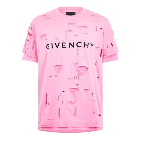 givenchy t shirt heren|givenchy distressed t shirt.